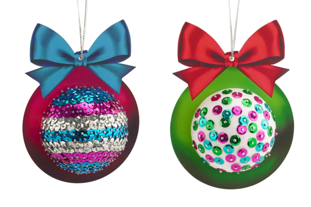 Christmas Baubles Sequin Kit - 4 Pieces - 5 - DIY Christmas Ornaments - 10doigts.com - Boules de Noël DIY - 10doigts.fr
