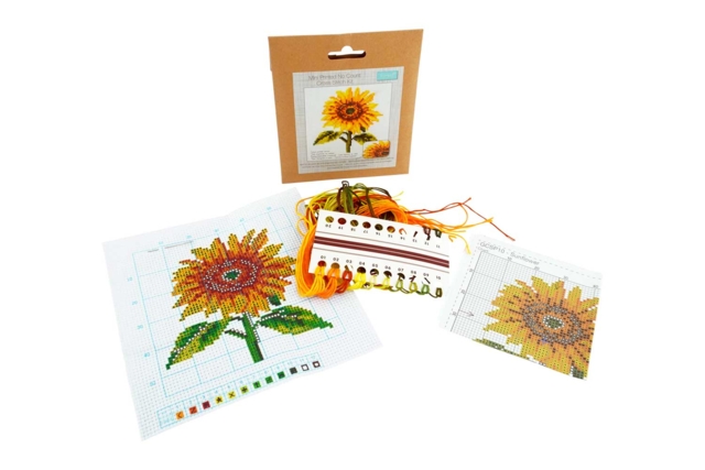 Kit BRODERIE puntos de cruz : Girasol - Kits Mercerie - 10doigts.fr