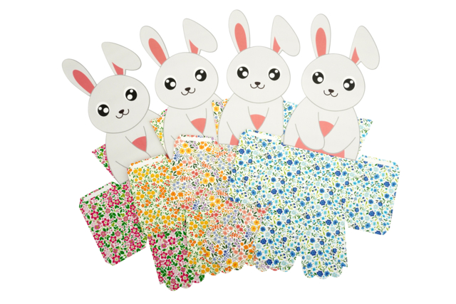Rabbit Basket Kit - 4 Baskets - 2 - Easter Baskets - 10doigts.com - Paniers de Pâques - 10doigts.fr