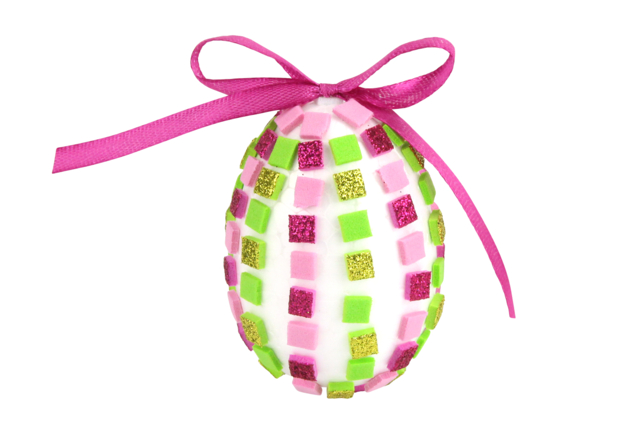 Decorative Mosaic Eggs - 6 pcs - 5 - Easter Craft Kits - 10doigts.com - Kits créatifs Pâques - 10doigts.fr