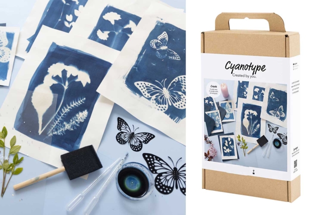 Kit Cyanotype - Le cyanotype : s'initier à la magie de la photographie solaire - 10doigts.fr