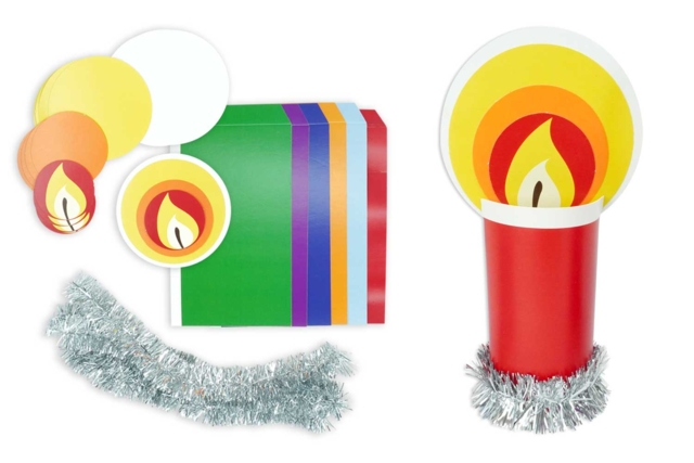 Candle Making Kit - 6 Pieces - 3 - Christmas Creative Kits for Children - 10doigts.com - Kits créatifs de Noël pour les enfants - 10doigts.fr