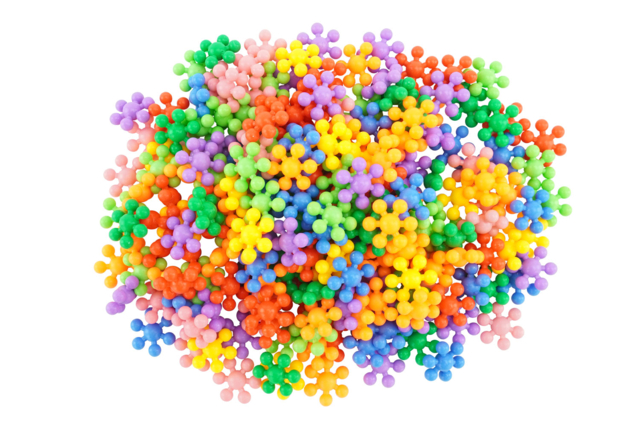 Building Set - Approximately 200 Colored Pieces - 4 - Building Games - 10doigts.com - Jeux de construction - 10doigts.fr