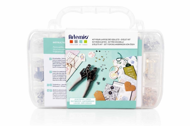 Artemio Punch Pliers and Eyelets Kit - Pinces perforatrices - 10doigts.fr