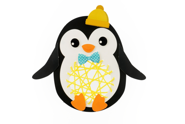Penguin Weaving Kit - 6 Pieces - 3 - Sewing Kits - 10doigts.com - Kits Mercerie - 10doigts.fr