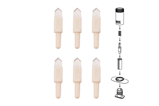 Replacement Blades for Circular Cutter - 6 Pieces - 2 - Cutters, Trimmers - 10doigts.com - Cutters, massicot - 10doigts.fr