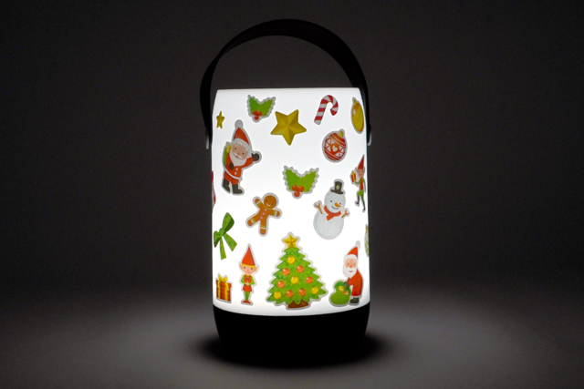 lampara de navidad - Articles lumineux, guirlandes et bougies LED - 10doigts.fr