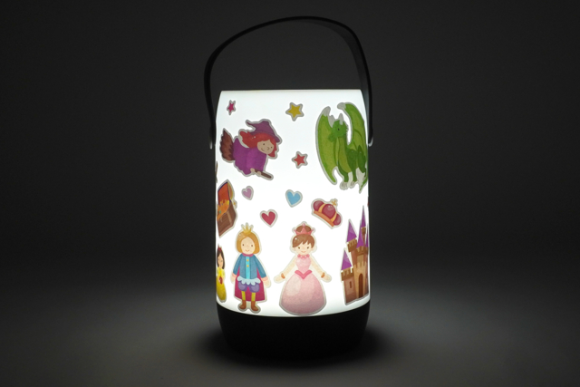 lámpara de noche princesas - Articles lumineux, guirlandes et bougies LED - 10doigts.fr