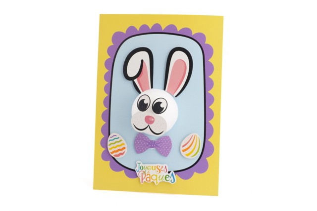 Rabbit Paintings - 6 Pieces - 4 - Easter Craft Kits - 10doigts.com - Kits créatifs Pâques - 10doigts.fr