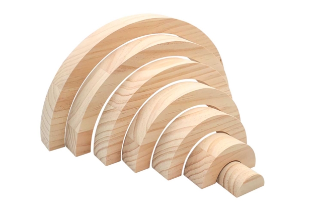 Arc-en-ciel en bois - 5 - Wooden Games and Toys - 10doigts.com - Jeux et Jouets en bois - 10doigts.fr