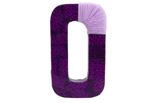 Mâché Paper Letters - 7 - Cardboard Letters - 10doigts.com - Lettres en carton - 10doigts.fr
