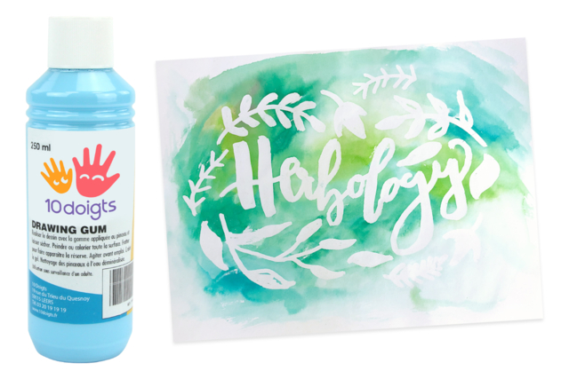 Líquido enmascarador Drawing gum - Encres liquides : la pureté de la couleur pour vos dessins - 10doigts.fr
