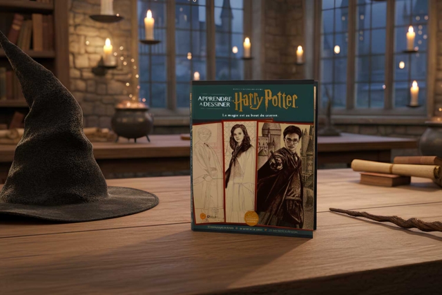 Book: Learn to Draw Harry Potter - 3 - Coloring Books and Drawings - 10doigts.com - Livres de coloriage et dessins : pour apprendre et s'évader - 10doigts.fr