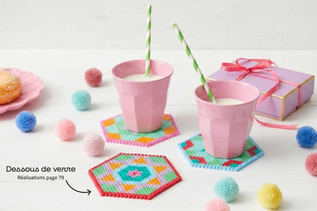 Livre : Je decouvre les perles a repasser - 2 - Ironing Bead Accessories - 10doigts.com - Accessoires pour perles à repasser : l'équipement complet - 10doigts.fr