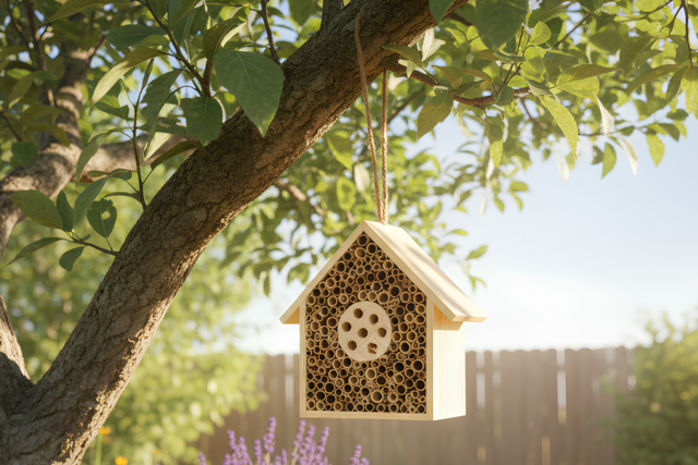 casa de insectos DIY - Nichoirs, mangeoires en bois - 10doigts.fr