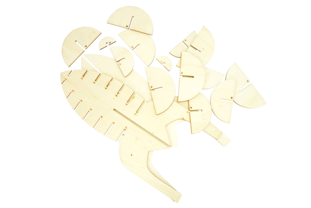 maqueta 3D cohete - Maquettes en bois - 10doigts.fr
