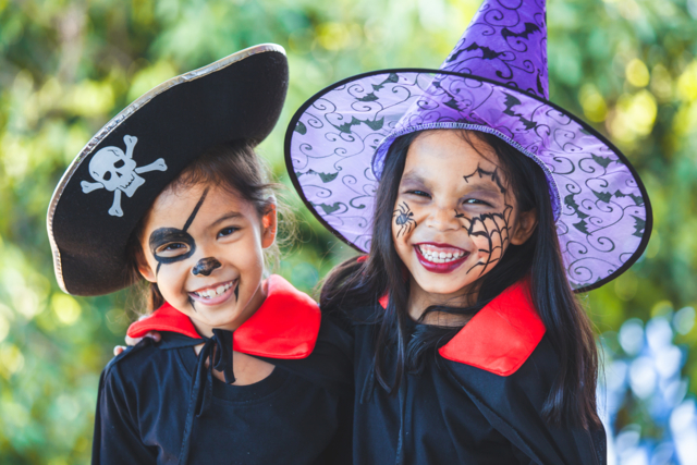 maquillaje de Halloween - Maquillage créatif pour enfants - 10doigts.fr
