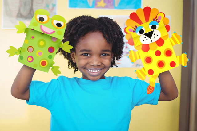 Animal Puppet Kit - 5 Pieces - 1 - Ready-to-use Kits - 10doigts.com - Kits clés en main - 10doigts.fr