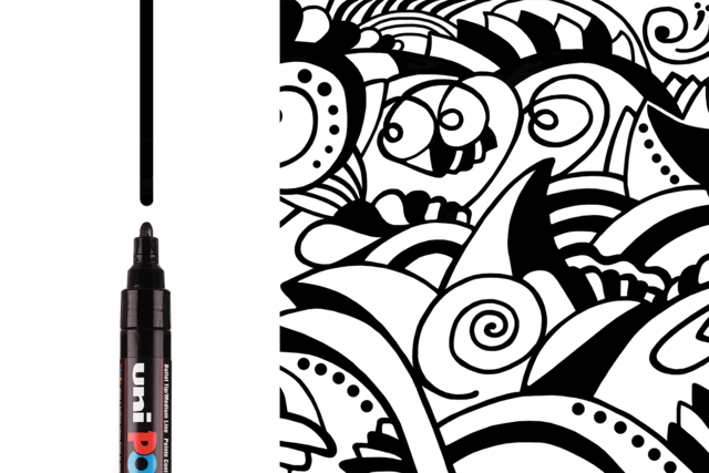 rotulador negro posca - Marqueurs POSCA : la référence mondiale de la peinture nomade - 10doigts.fr