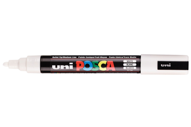 Rotulador Posca blanco PC5M gratis - Marqueurs POSCA : la référence mondiale de la peinture nomade - 10doigts.fr