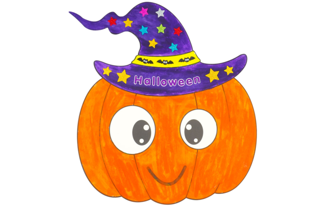 Giant Pumpkins to Decorate - 6 Pieces - 5 - Halloween Decoration Stands - 10doigts.com - Supports d'Halloween à décorer - 10doigts.fr