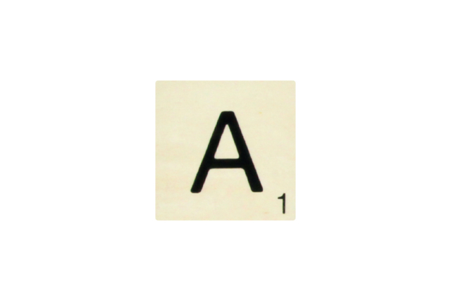 Maxi letra decorativa A - Lettres en bois - 10doigts.fr