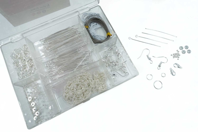 maxi lote de preparado de bisutería - Anneaux, clous - 10doigts.fr