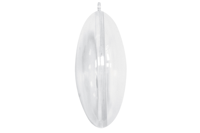 Transparent Plastic Flat Medallion - 4 - Transparent Plastic - 10doigts.com - Plastique Transparent - 10doigts.fr