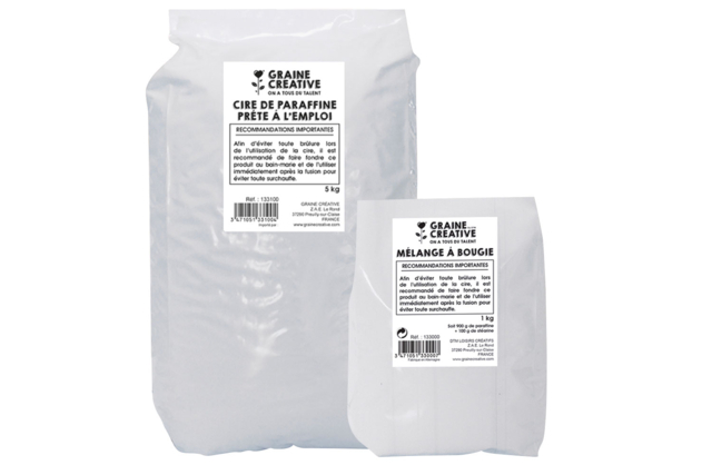 Candle Wax Blend - 1 Kg - 1 - Candle Waxes - 10doigts.com - Cires Bougies - 10doigts.fr