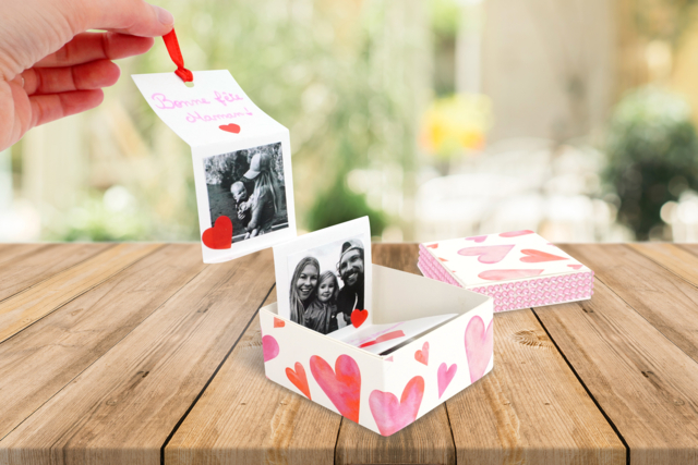Mini Accordion Photo Album - 1 - Albums and Notebooks - 10doigts.com - Albums et carnets à personnaliser - 10doigts.fr