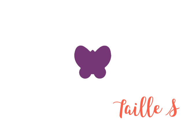 Round Butterfly Punch - Size S - 4 - Fancy Punches - 10doigts.com - Perforatrices fantaisies - 10doigts.fr