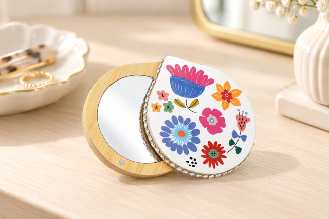 decorative mirror Mother's Day gift - Miroirs à décorer - 10doigts.fr