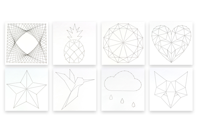 string art models - String Art pour enfants : l'art de créer avec des fils - 10doigts.fr