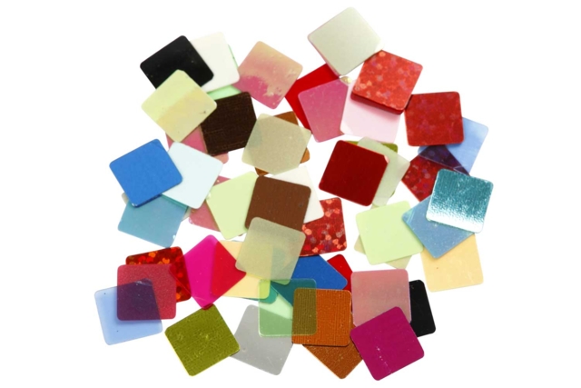 Mosaicos de plástico - Mosaïques papier, mousse - 10doigts.fr