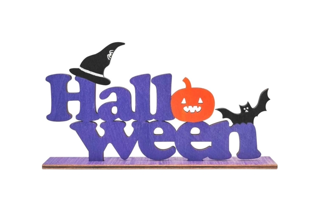 palabra Halloween a colocar - Supports d'Halloween à décorer - 10doigts.fr