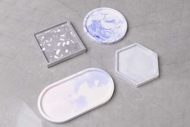 molde posavasos de silicona - Moules pour plâtre, savon, béton ... - 10doigts.fr