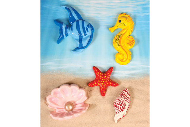 molde estrella de mar - Moules pour plâtre, savon, béton ... - 10doigts.fr