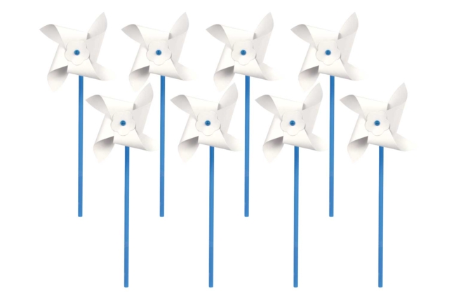 molino de viento de papel  - Supports en papier - 10doigts.fr
