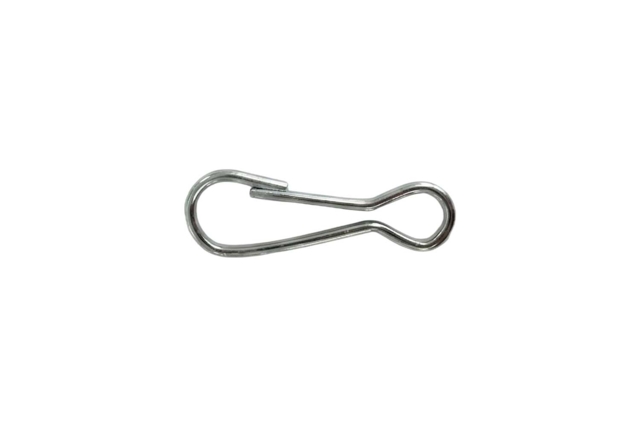 Silver Metal Carabiners - 12 Pieces - 2 - Keychains - 10doigts.com - Porte-clés - 10doigts.fr