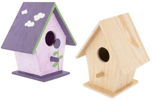 nido de pájaros de madera - Nichoirs, mangeoires en bois - 10doigts.fr