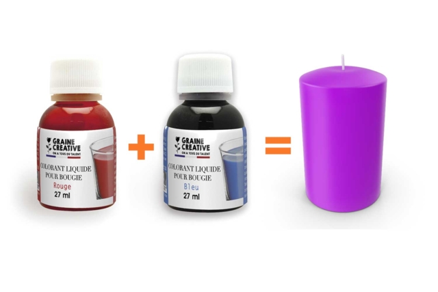 colorante de cera - Parfums et Colorants Bougies - 10doigts.fr