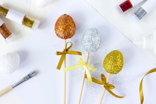 Styrofoam Eggs - Various Sizes - 3 - Creative Easter Eggs - 10doigts.com - Oeufs de Pâques créatif - 10doigts.fr