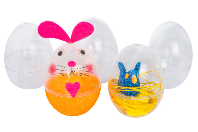 Transparent Surprise Eggs - 5 Pieces - 9 - Creative Easter Eggs - 10doigts.com - Oeufs de Pâques créatif - 10doigts.fr
