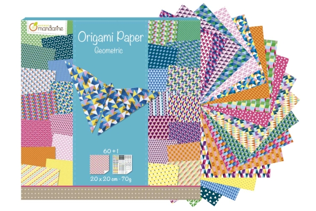 Geometric Origami Paper - 60 Sheets - 3 - Origami Papers - 10doigts.com - Papiers Origami - 10doigts.fr