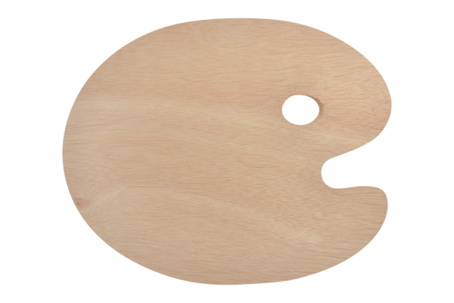 Paleta de pintura de madera - Palettes et rangements - 10doigts.fr