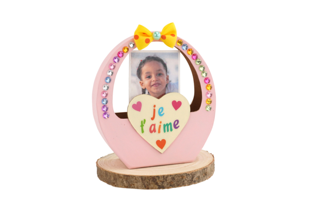 Small Brown Cardboard Heart-Shaped Basket - 3 - Cardboard Pots - 10doigts.com - Pots en carton - 10doigts.fr