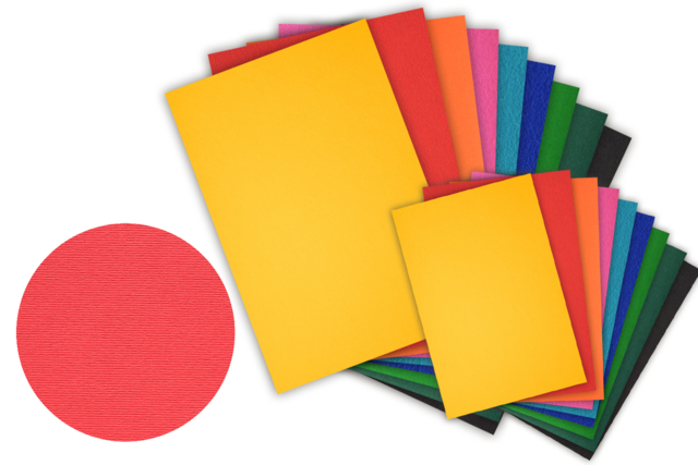 Textured Paper 220 g - Assorted Multicolors - 1 - Reams of Paper - 10doigts.com - Ramettes de papiers - 10doigts.fr