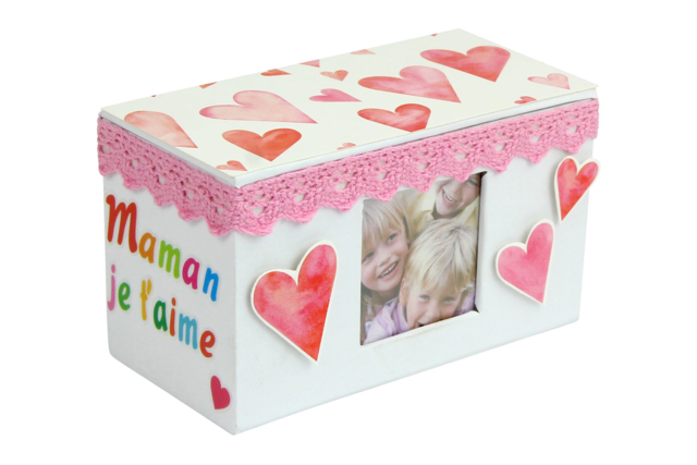 corazón de papel - Papiers à motifs - 10doigts.fr