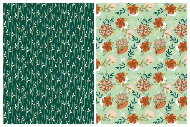 papier decopatch flores y foil - Papiers Décopatch - 10doigts.fr