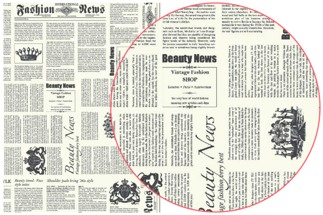 papel decopatch diario inglés - Papiers Décopatch - 10doigts.fr